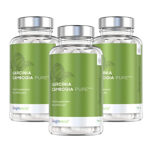 Garcinia Cambogia Pure Kapslar - Kosttillskott inom viktminskning - 60 Kapslar - KÃ¶p 3