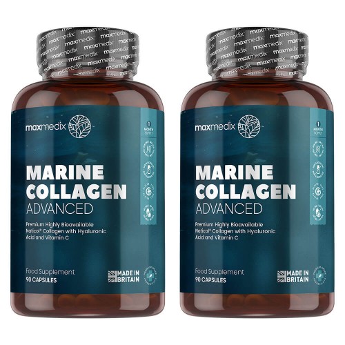 Marine Collagen Advanced - 2 Pack - Kosttillskott med Marint Kollagen ...